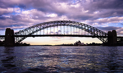 Sydney Bridge als Bilddatei für den Casio FX-CG 20