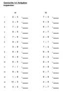 Ausdrucken 1x1 1mal1 Arbeitsblater