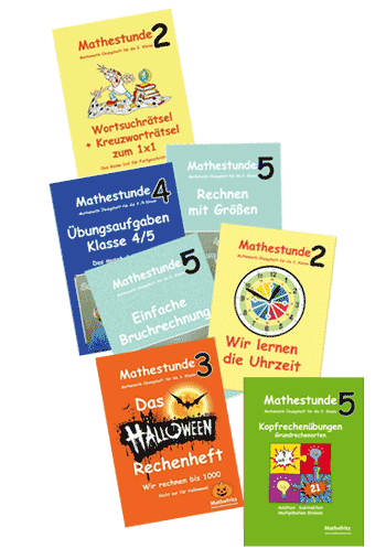 Mathefritz Übungshefte als  Download