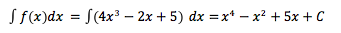 Integralschreibweise eines unbestimmten Integrals