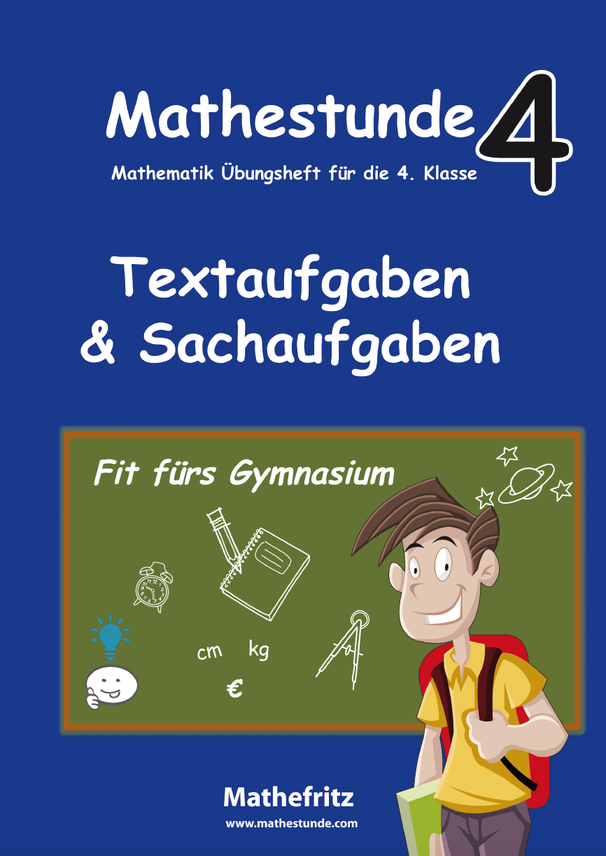 Mathe Textaufgaben Sachaufgaben Klasse 4