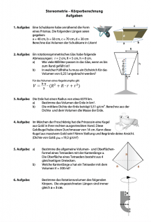 arbeitsblatt-stereometrie