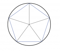 Wir konstruieren ein Fünfeck