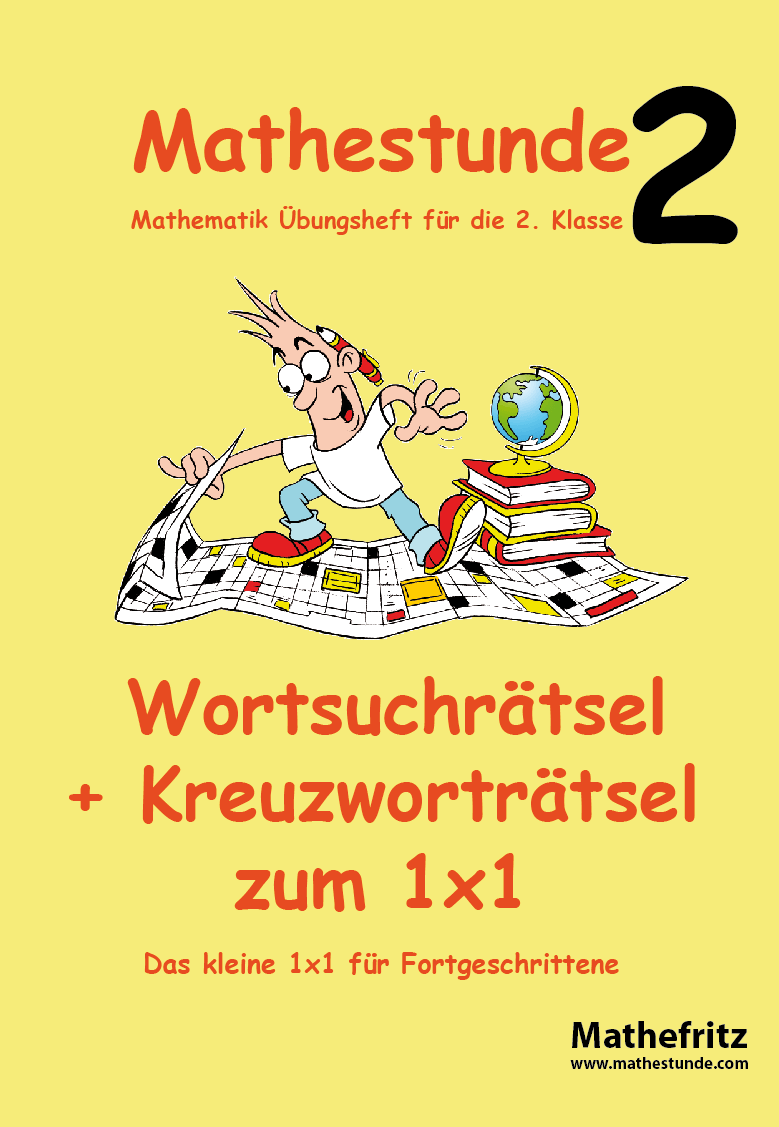 Mathematik Kreuzworträtsel Klasse 2 Einmaleins