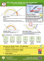 Infoblatt Winkel messen