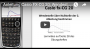 Casio FX-CG 20 Funktionenschar Wendestelle