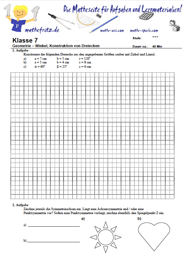 Featured image of post Mathe Zirkel bungen 6 Klasse Nimm bung b zu hilfe
