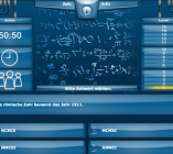 Mathe Quiz online im Stile von Wer wird Millionär