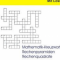 Mathefritz Mathematik Kreuzworträtsel